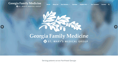 Desktop Screenshot of georgiafamilymedicine.com